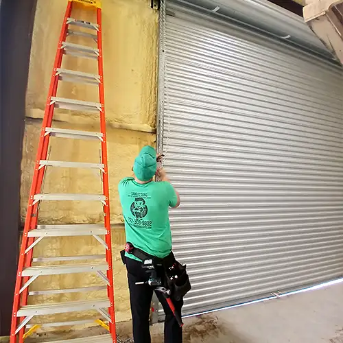 commercial garage door installation