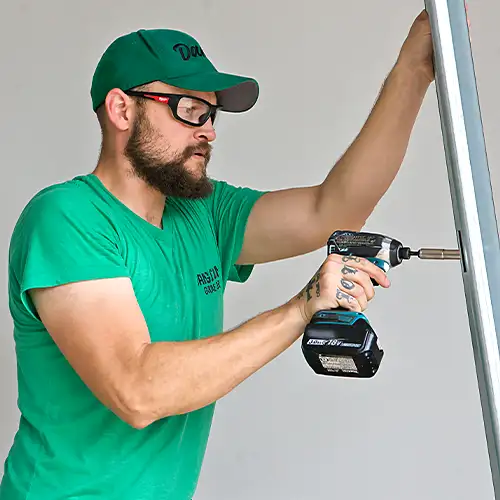 garage door repair section